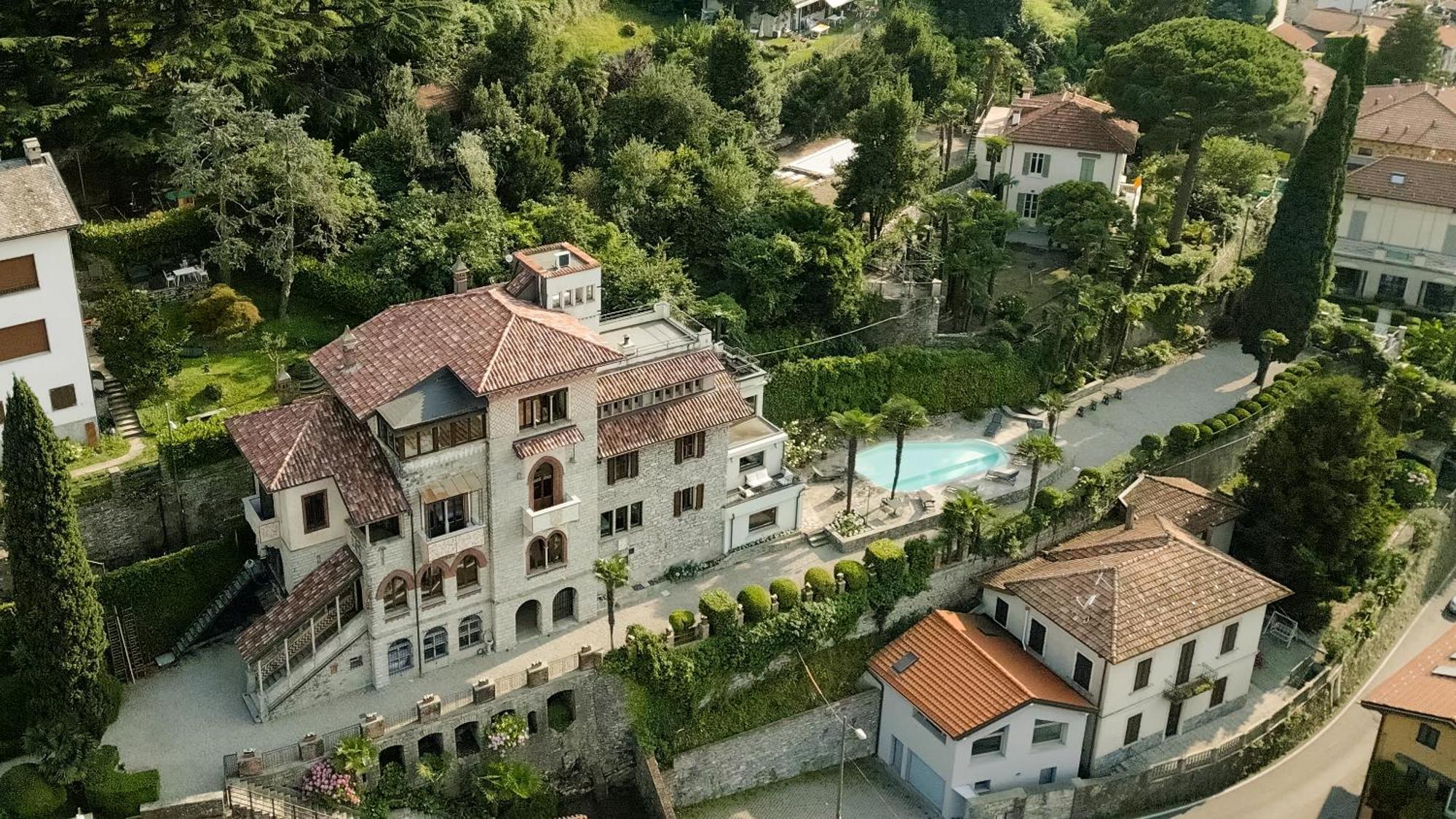La Villa Regia Torno Bagian luar foto